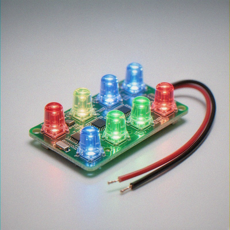 发光LED组件